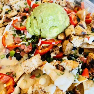 Chicken nachos