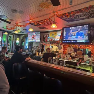 Inside bar area