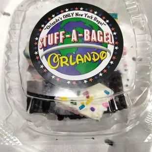 Owner gave us a treat when finding out first timers and drove 20 minutes to get here.