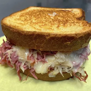 Stuff it style reuben sandwich!