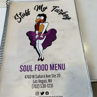 Stuff My Turkey Menu Las Vegas
