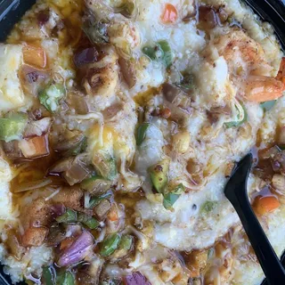 Shrimp and Grits Bowl