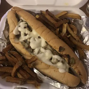 Philly cheesesteak