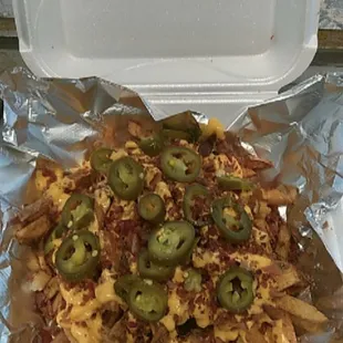 nachos, food