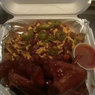 food, nachos