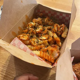 Wheeler loaded fries