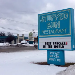 Well if the sign says so, it must be true.