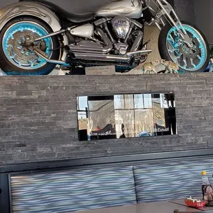 Hey Bruce in Fresno, CA check out this bike on display near the restaurant counter and kitchen.   2/4/2023