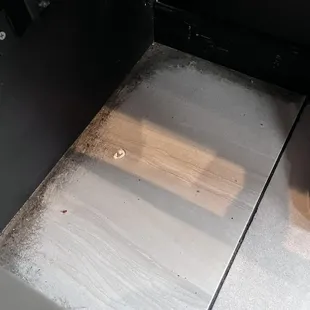 Filthy floor