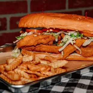 Louisiana Catfish Poboy