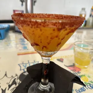 Mexican candy martini