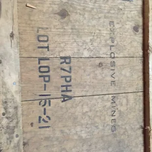 Military boxes from the 1950s!