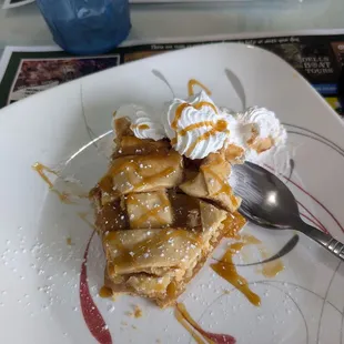 Don't leave without dessert -- peach pie first!