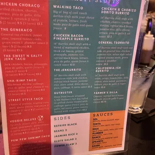 Food Menu