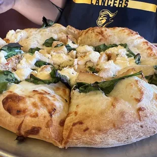 Small Chicken Florentine Pizza