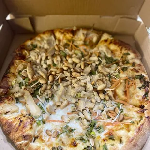 Thai Chicken Pizza