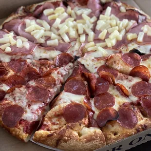 pizza, food