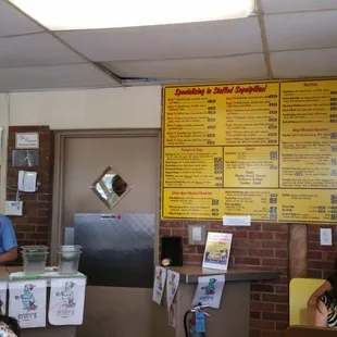 customers at a restaurant