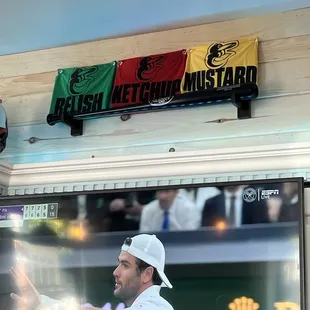 plenty of TVs to watch the game.