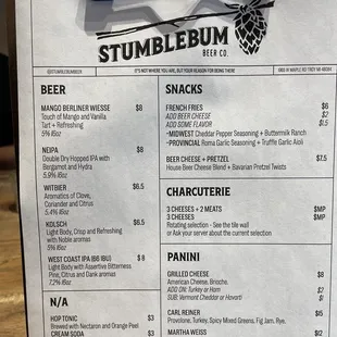 Menu June 2024