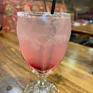 Prickly pear margarita