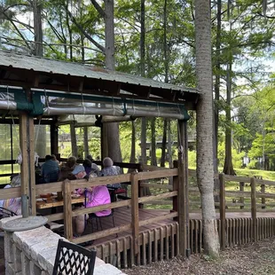 Outdoor dining room