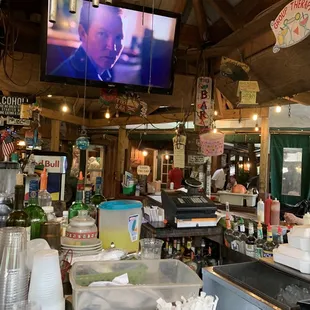 Cute outdoor bar