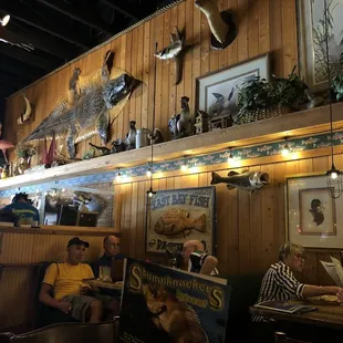 Restaurant inside.