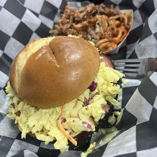 Smoked Balogna Sandwich