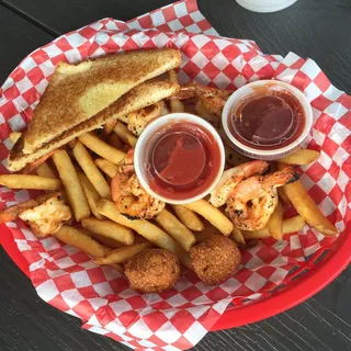Grilled Shrimp Basket