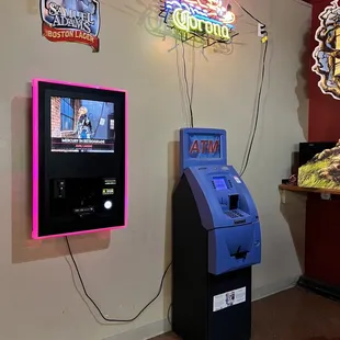 ATM and juke box