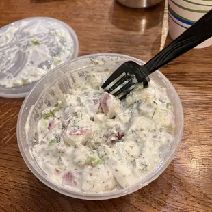 The legendary potato salad