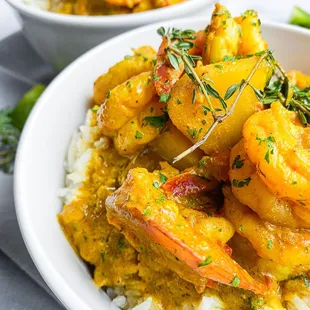 Curry Coconut Shrimp