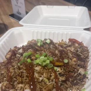 jerk chicken fried rice