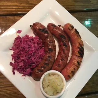 Bratwurst Sampler