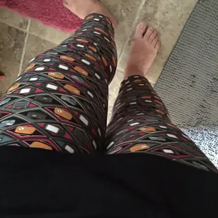 Every journalism teacher needs leggings with TVs and radios.