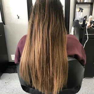 BEFORE haircut &amp; style