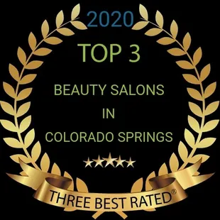 Voted Springs Best Beauty Salon. 2020