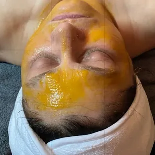 Enjoy a Relaxing Pumpkin Facial Treatment