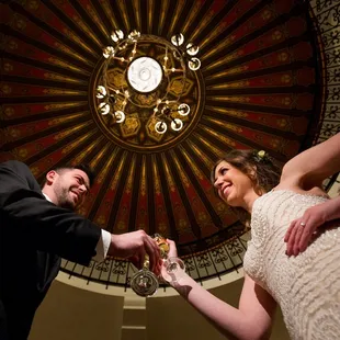 Winter Wedding at The Wrigley Mansion