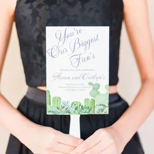 Fan Programs by Posh Invitations