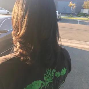 She keeps me laid! Hair always lasts up to 3 weeks!