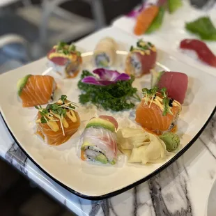 sushi, food, sushi and sashimi, sashimi