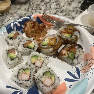 Variety plate!  Awesome