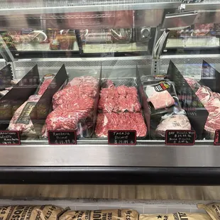 Meat case