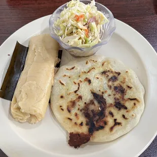 Tamale and Pupusa Loca