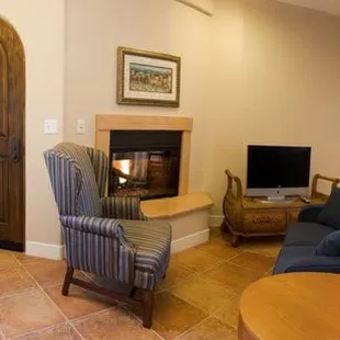 Read a book by the firplace