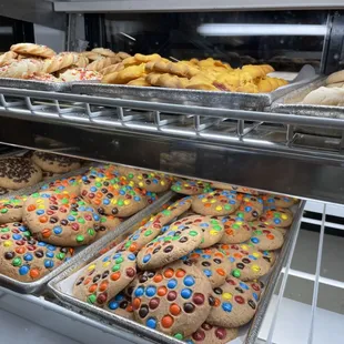 a variety of baked goods