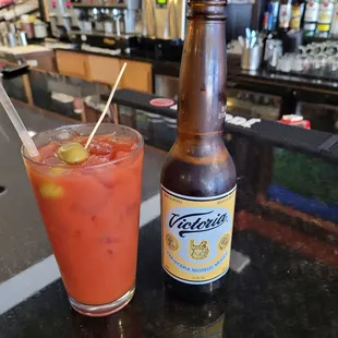 Bloody Mary was excellent along with the build your own omelette.. gumbo was delicious