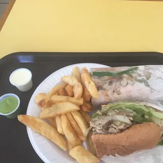 Chicken & Cheese Sandwiches